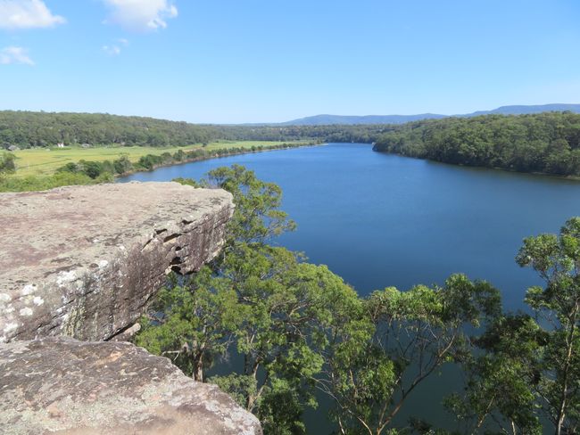 View of the Shoalhaven River in Nowra