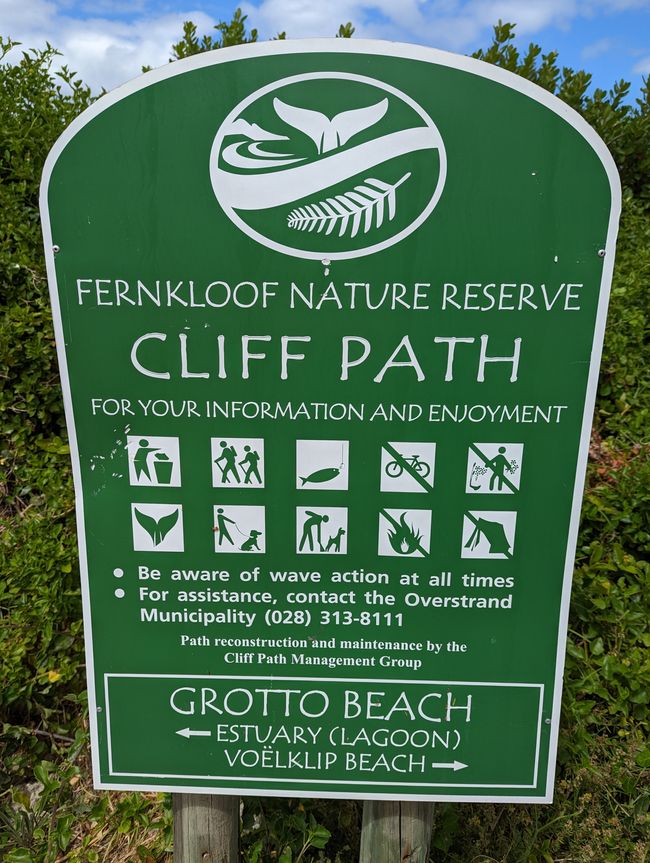 Hermanus / Cliff Path und die eigentliche "Walhauptstadt" Gansbaai