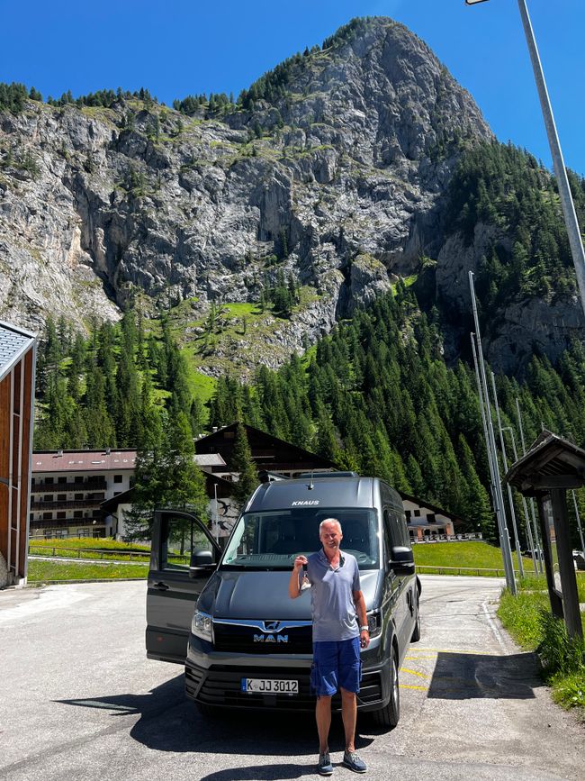 4th day "Rudi on Tour" Through the Dolomites