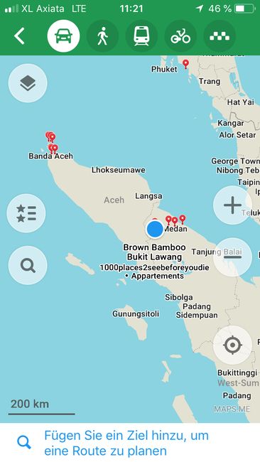 Bukit Lawang - Banda Aceh