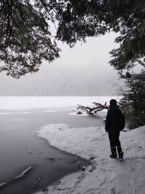 Nuestro objetivo final: Laguna los Totoros