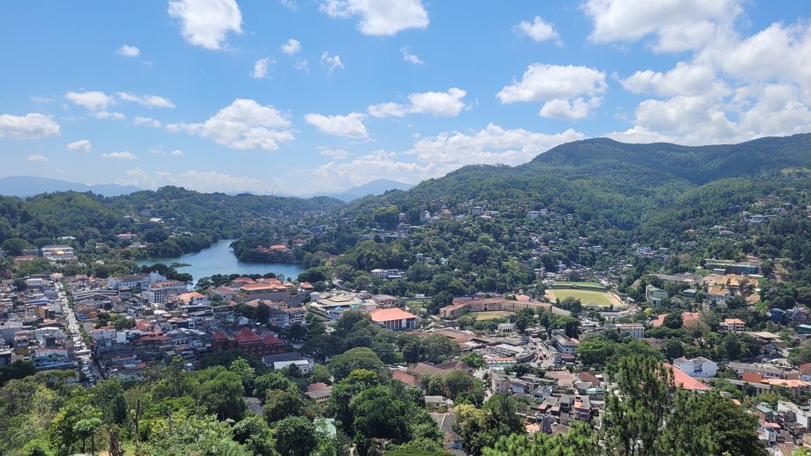 View over Kandy