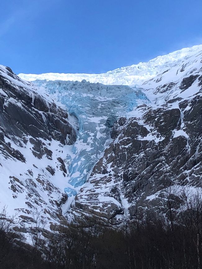 Auf dem Weg zum Jostedal-Gletscher