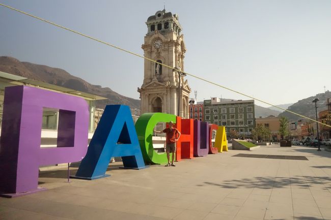 Am nächsten Morgen bei der Citytour durch Pachuca. 