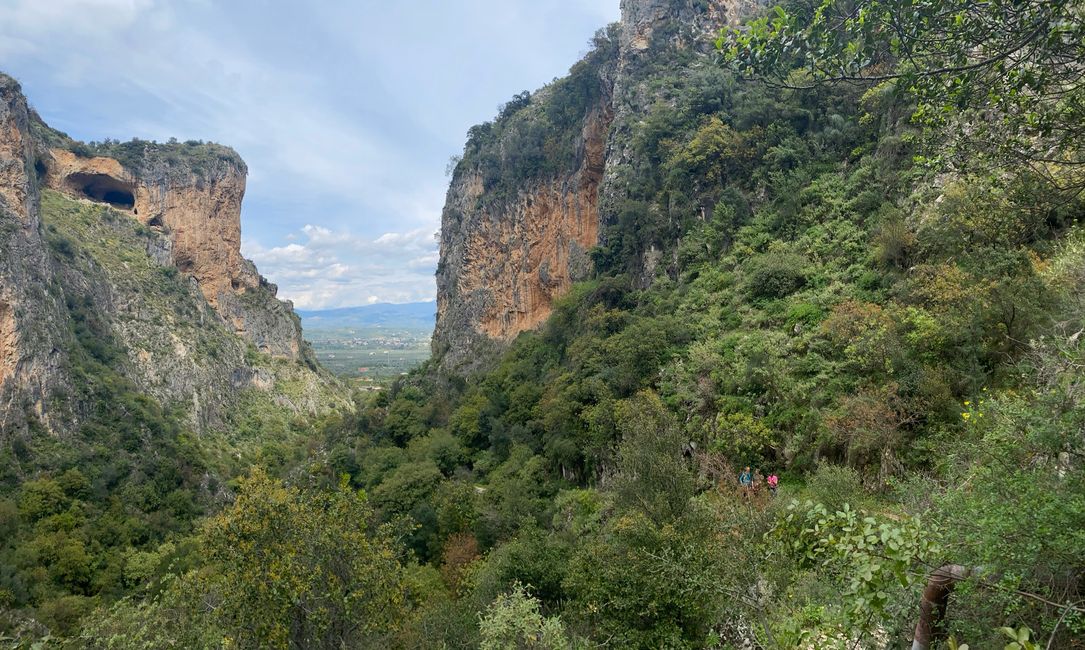 View of Mistras from the gorge