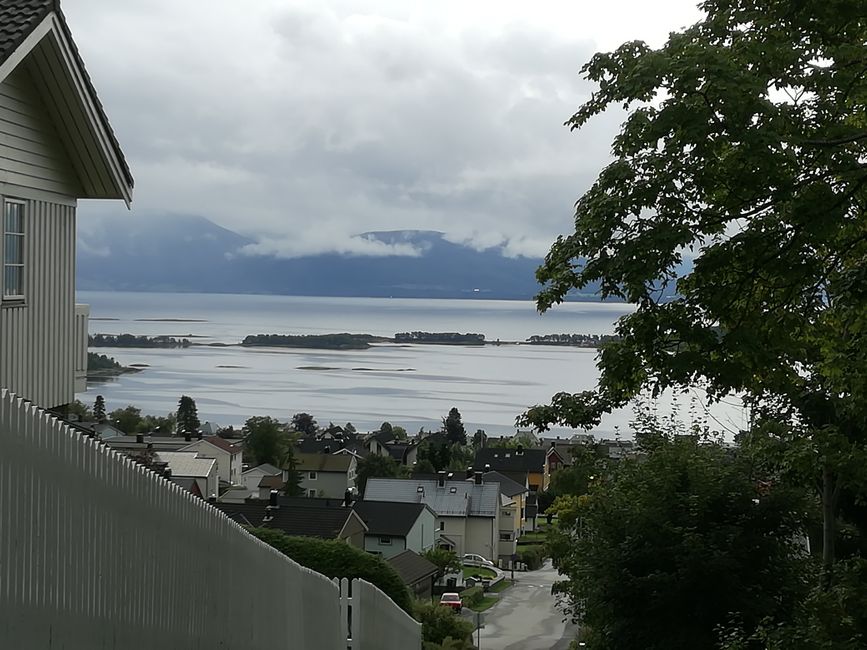 Blick auf Molde und den  Moldefjord