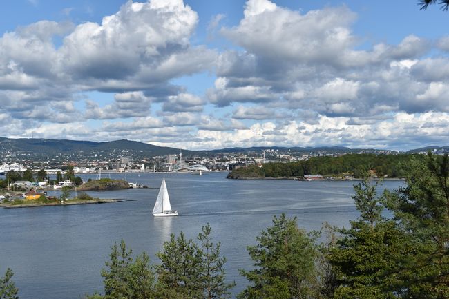 Das Oslofjord mit seinen Inseln.