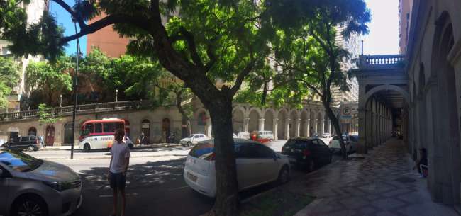 Straße in Porto Alegre