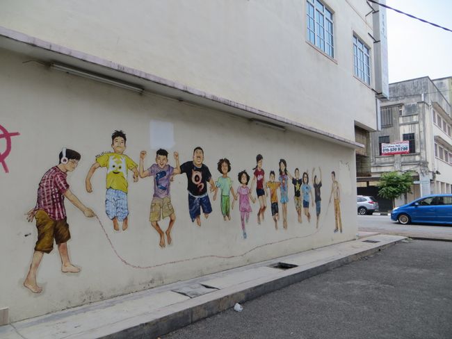 Ipoh 1. Gün: Çok sayıda sokak sanatı