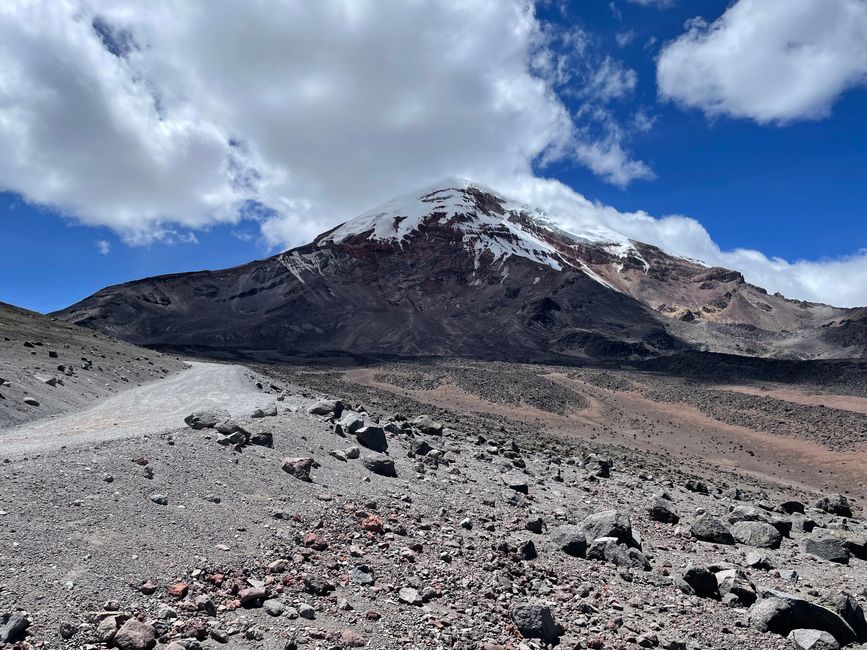 Chimborazo von weiter oben
