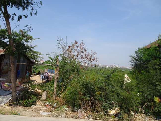 On the outskirts of Phnom Penh