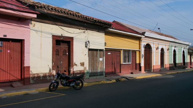 in den Straßen von León