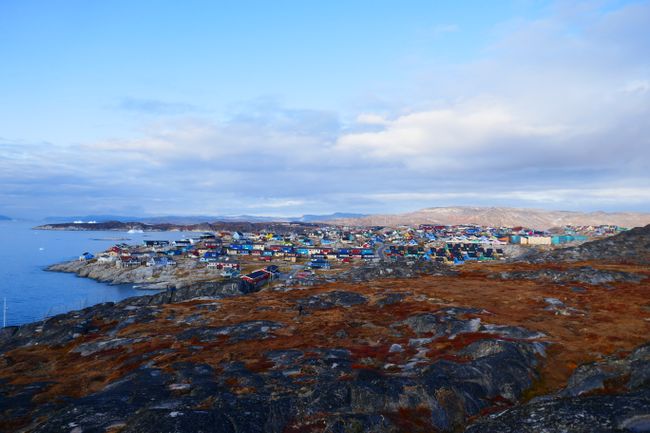 Ilulissat mit seinen rund 5000 Einwohnern