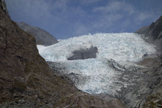 En 1908, el glaciar llegaba hasta el valle