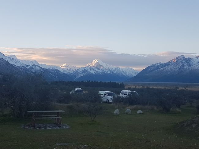 15/04/2018 - First Snow in New Zealand