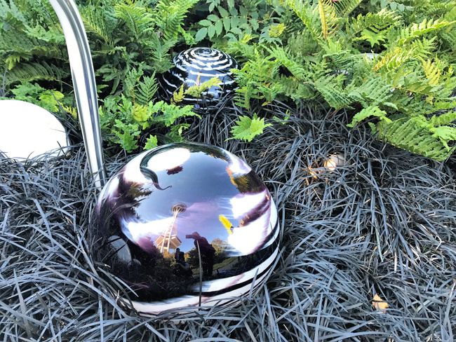 Reflection in the Chihuly Garden