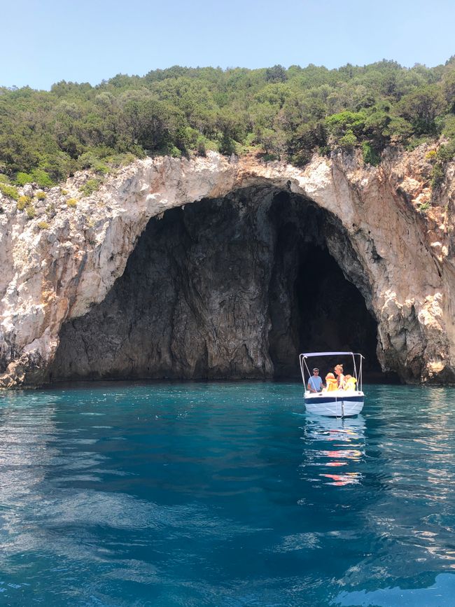 Boat trip from Syvota