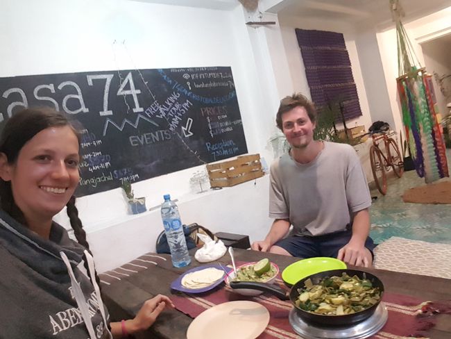 Mexikanisches Abendessen mit Harry in San Cristóbal de las casas 
