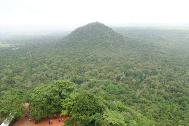Sigiriya - The distinctive rock