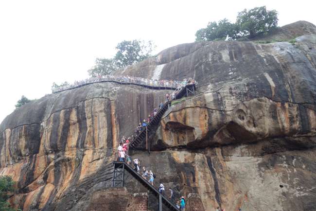 Sigiriya - The distinctive rock