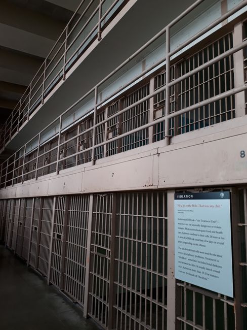 The 3-storey cell block