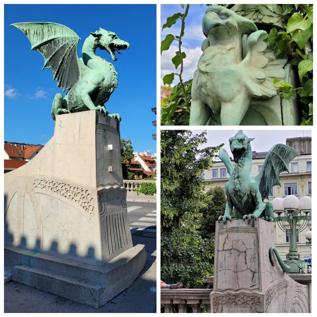 Päivä 10 - 31.7.2023 Ljubljanan lohikäärmeiden kaupunki