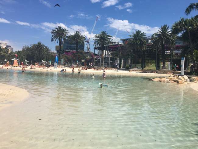 Streets Beach in Southbank