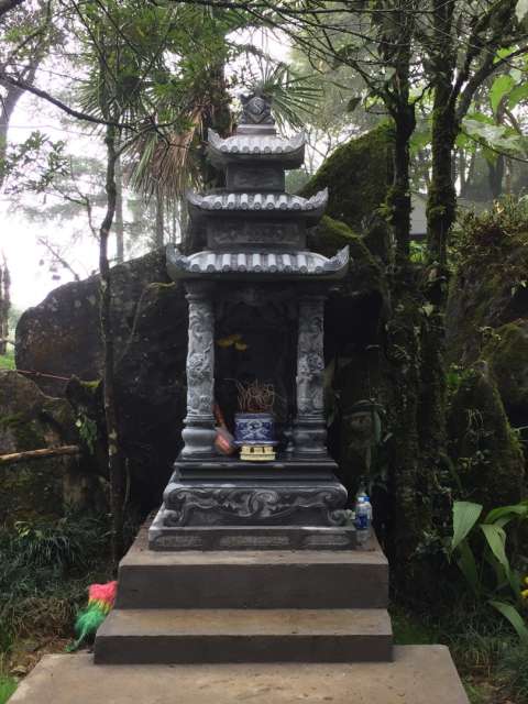 Small temple in the resort 