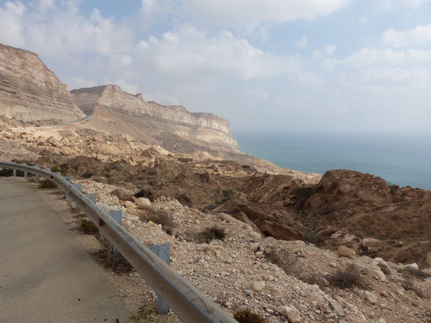Coastal Road and Wadi Shuayamiah