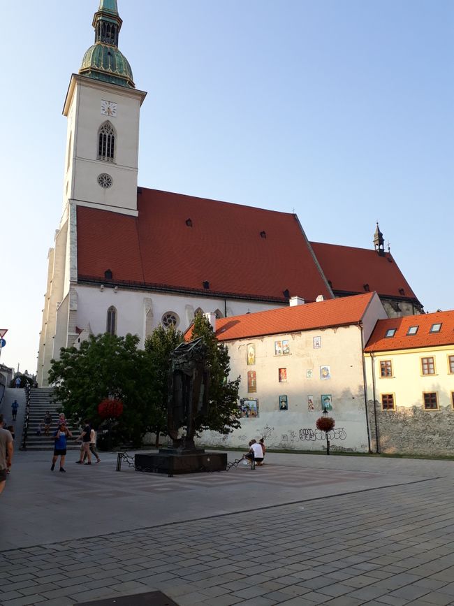 Eine Kirche in Bratislava