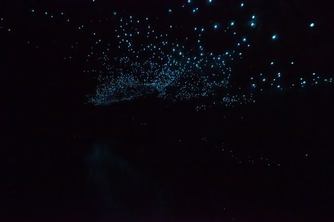 In der Höhle voller Glühwürmchen - WOW!