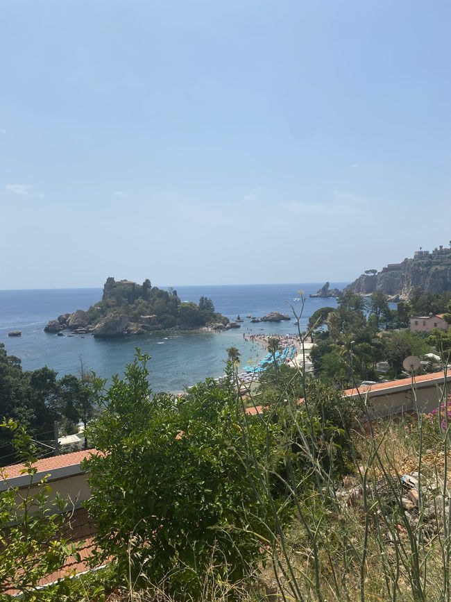 Taormina at Isola Bella