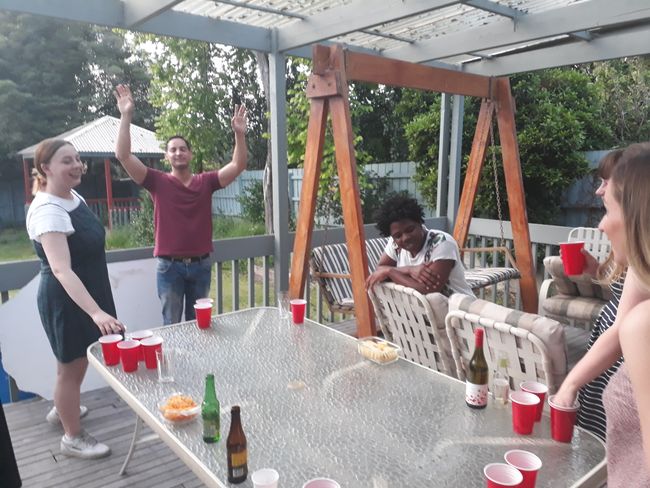 Mi fiesta de cumpleaños - con torneo de beer pong y discotecas :-)