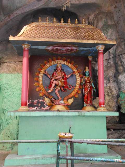 Hindu-Tempel in der Höhle