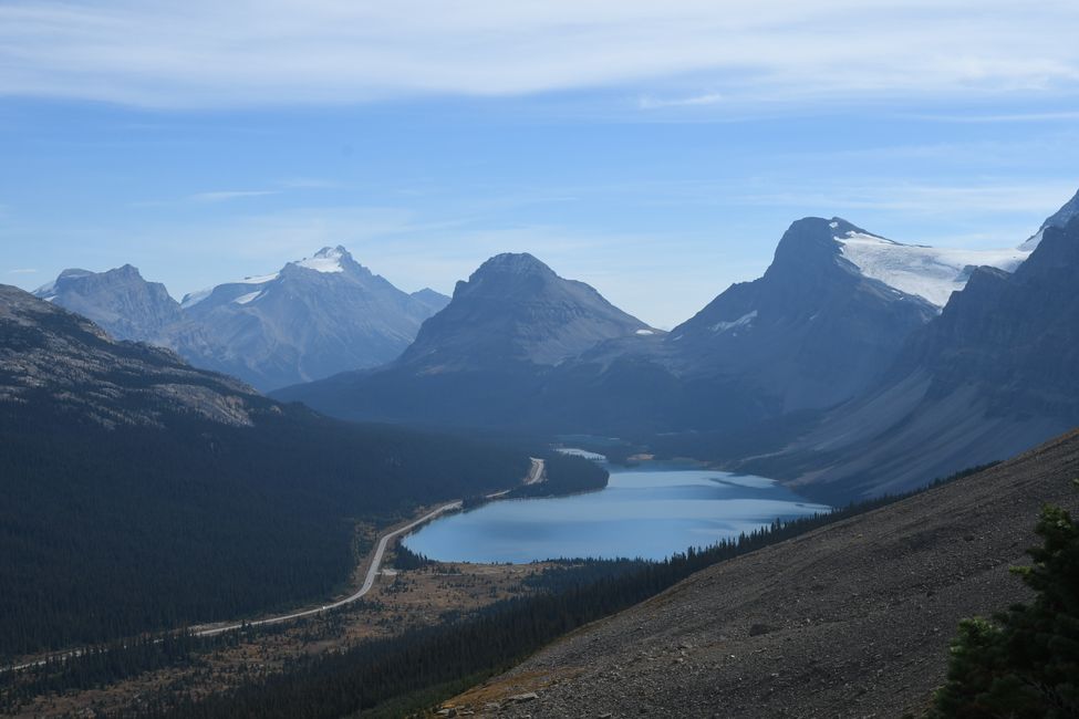 Banff National Park - View of Bow Lake