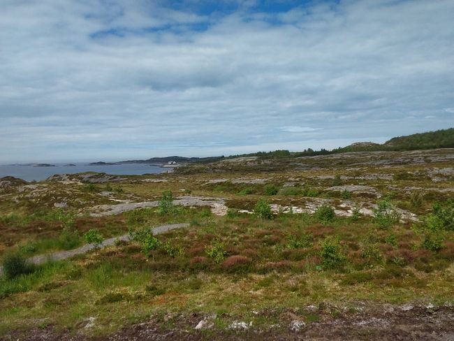 Landscape shortly before the Atlantic Road