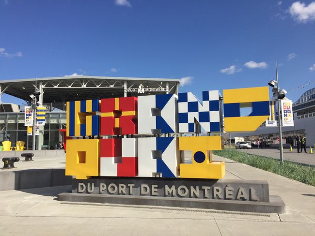Der Hafen in Montreal - Neu gestaltet