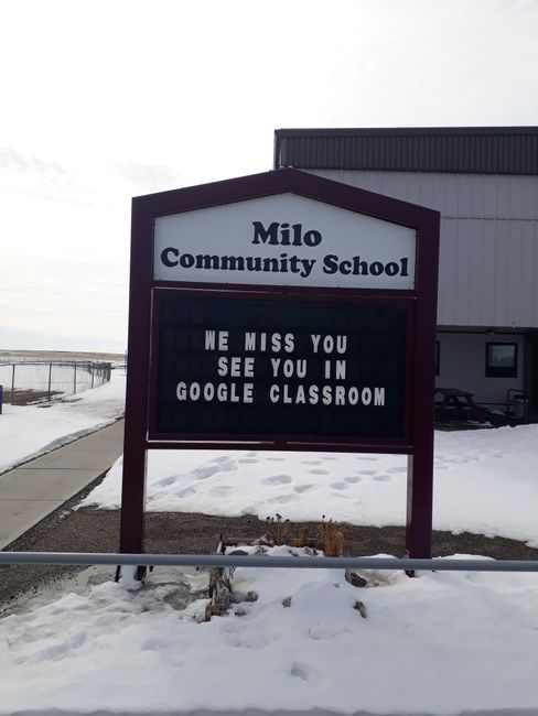 The school in Milo