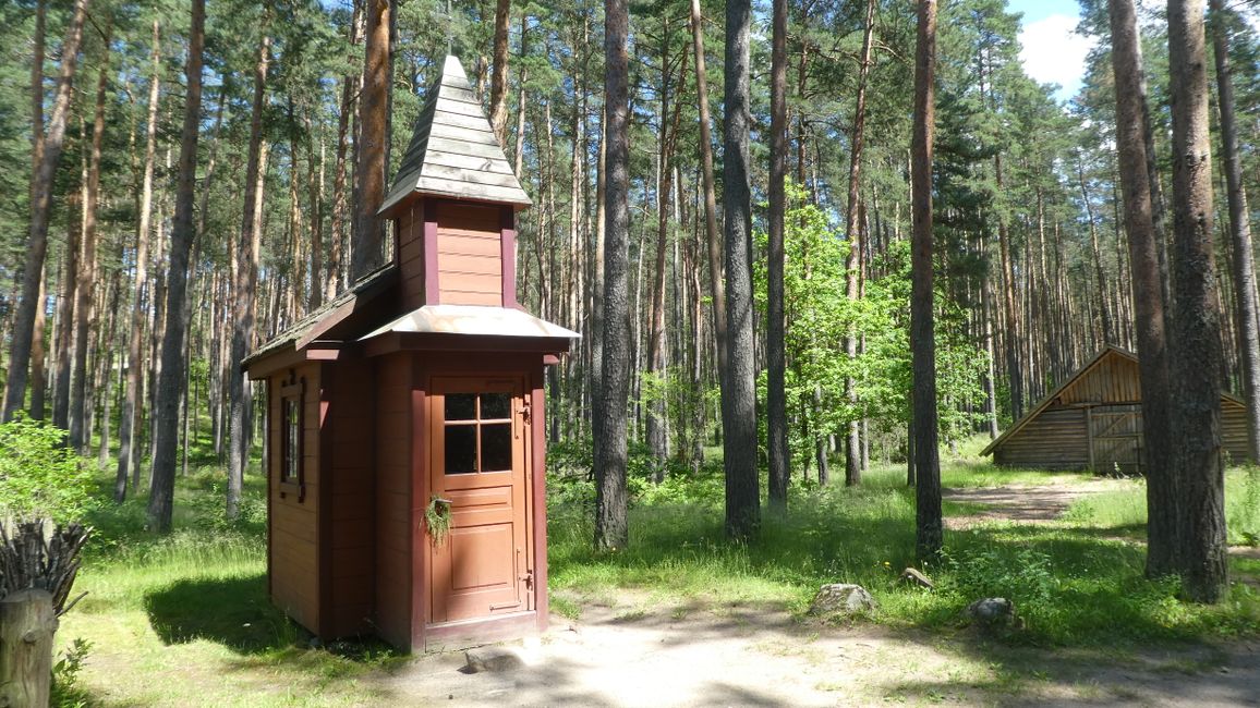 In den Wäldern Lettlands
