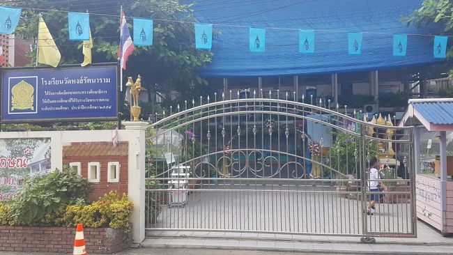 Eine Schule in Bangkok.