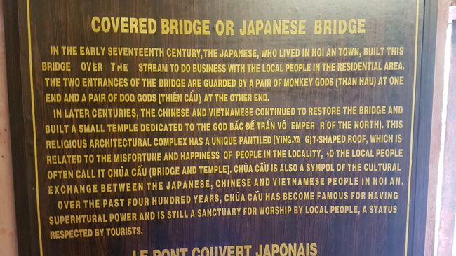 A bit of history about the bridge. 