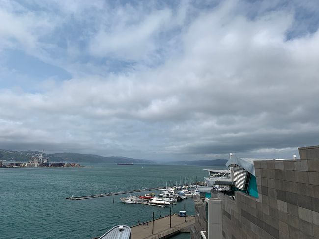 Blick über den Hafen
