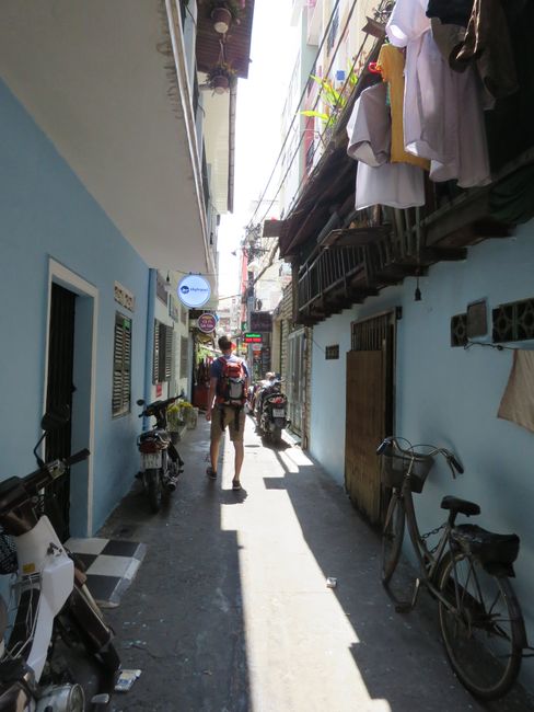 Die kleinen versteckten Straßen von Saigon