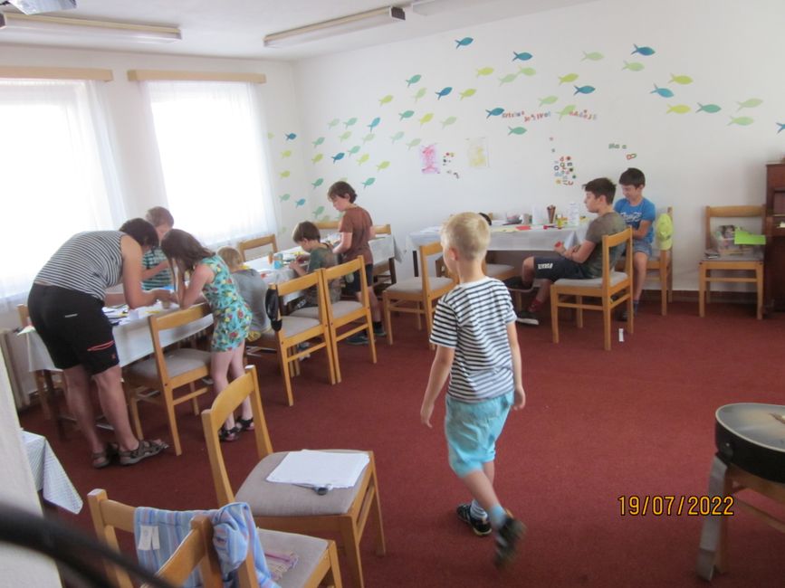 Children's camp in Lanskroun