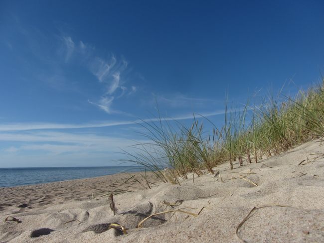 The Curonian Spit. Between flat tires and sandy beaches