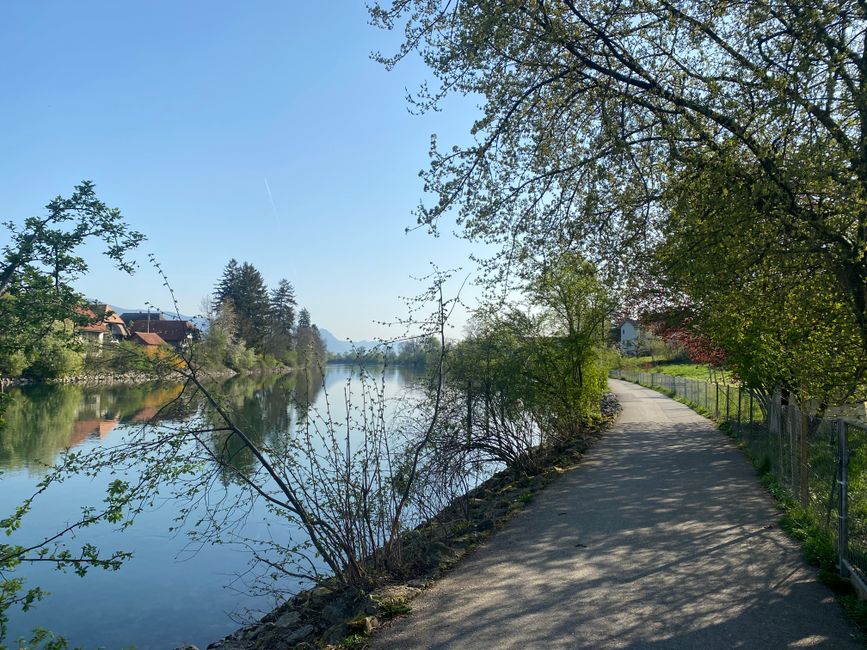 Stage 22 Geneva Lake Solothurn 22.6 Km (490.9 Km)