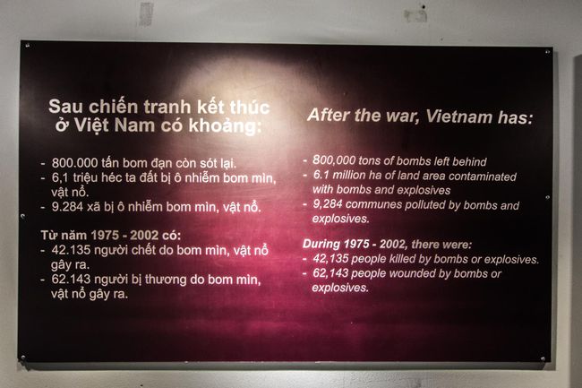 Tag 68: Kriegmuseum und Stadtbesichtigung von Ho Chi Minh Stadt