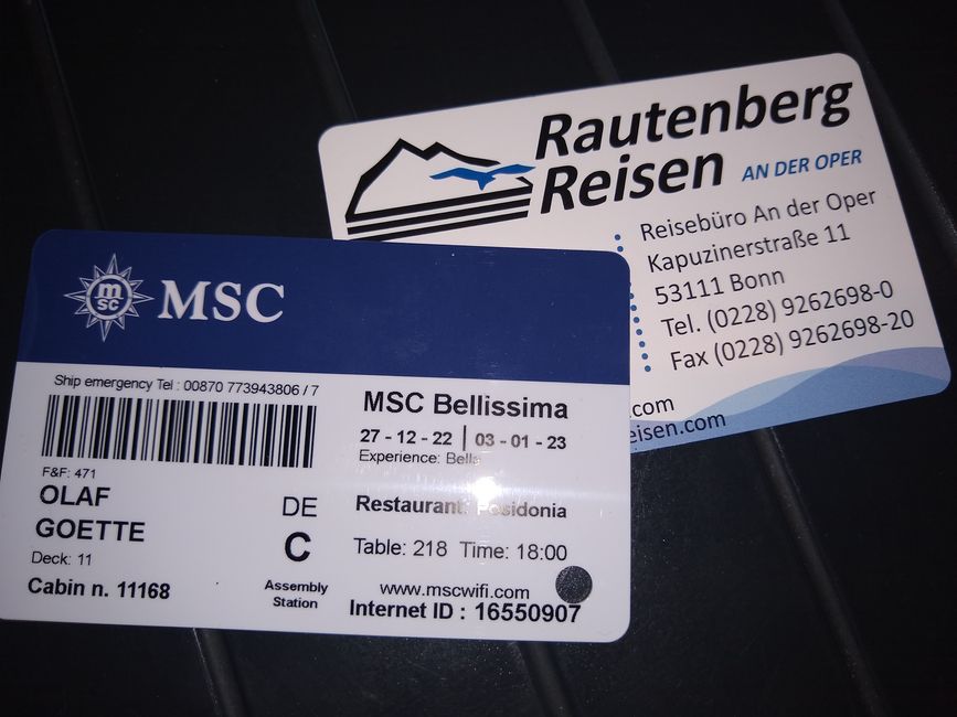 Silvester Kreuzfahrt mit MSC....