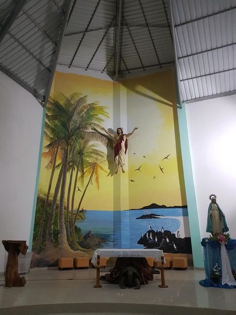 Kirchenaltar Kirche Puerto Villamil