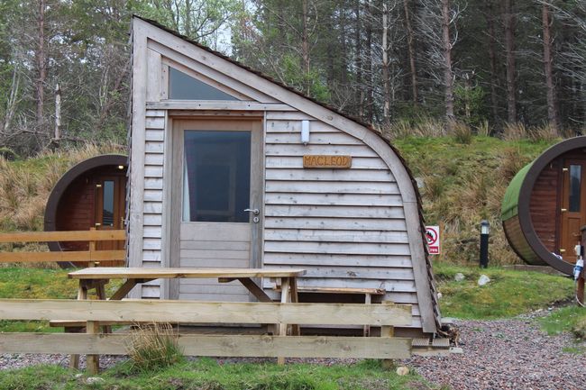 This time I will be staying in a ski cabin, Glencoe Mountain!